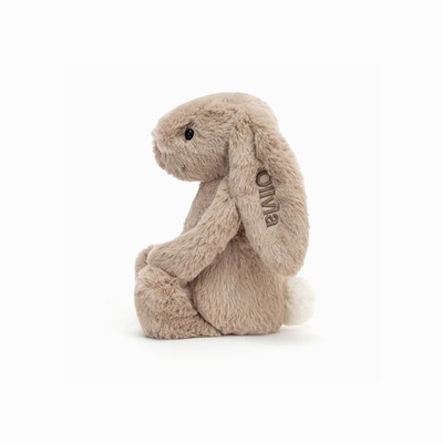 Jellycat Bashful Beige Bunny Medium Australia | 809231FCO